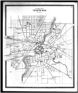 Tiffin Ward Map, Seneca County 1896